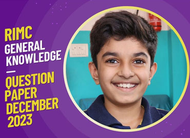 RIMC General Knowledge Question Paper December 2023