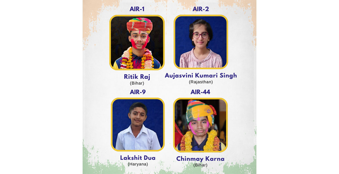 Lakshya Academy Achievers in RIMC Exam 2023
