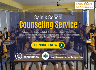 Sainik School Counselling 2025