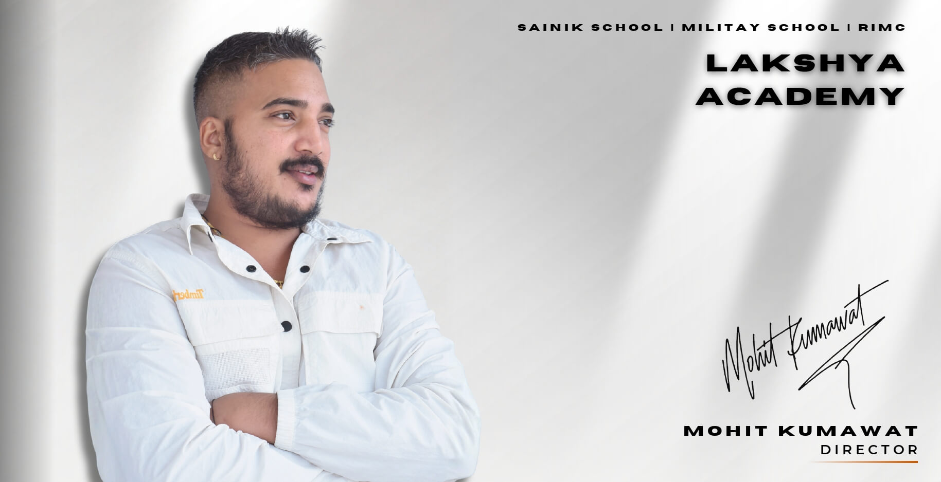 Mohit Kumawat Founder of Lakshya Academy