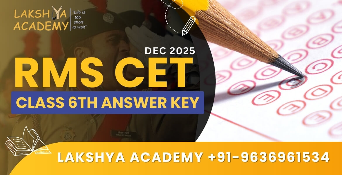 RMS CET 2025 Answer Key for Class 6