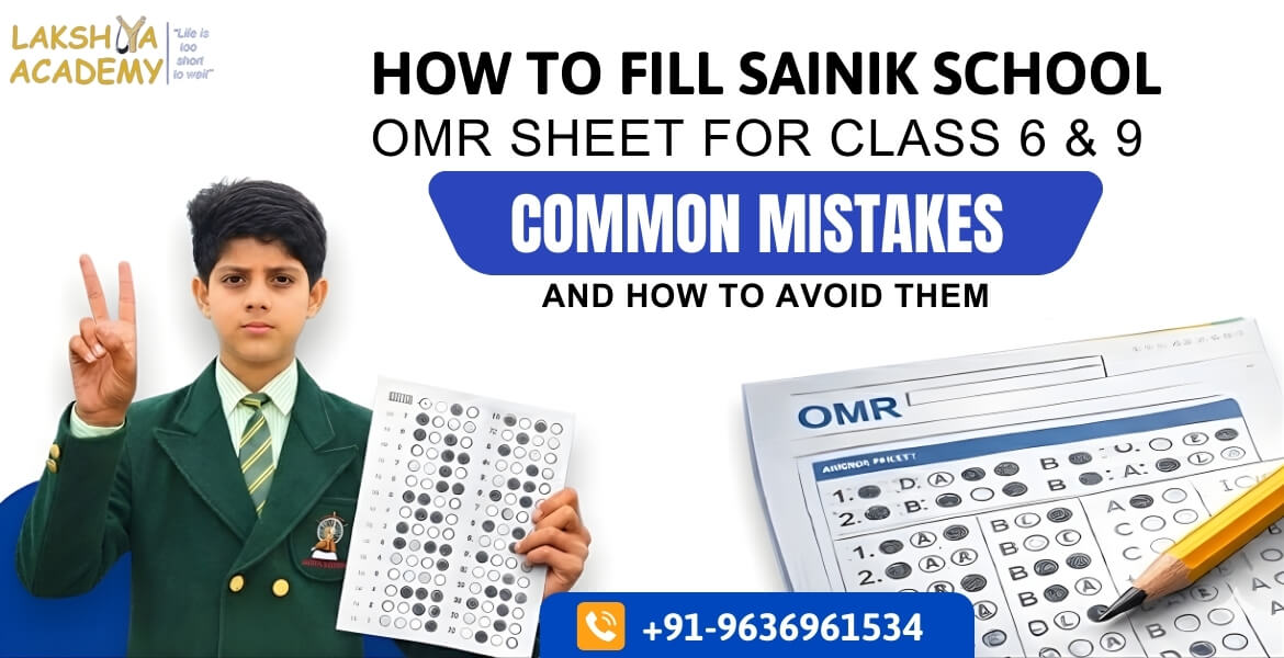 How to Fill Sainik School OMR Sheet for Class 6 and Class 9