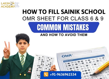 How to Fill Sainik School OMR Sheet for Class 6 and Class 9