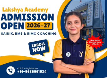Lakshya Academy 1 March New Batch for Sainik RMS RIMC