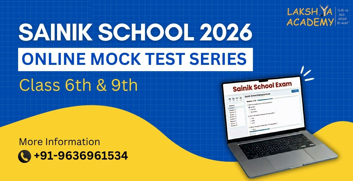Online Test Series for Sainik School 2026