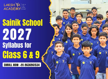 Sainik School 2027 Syllabus for Class 6 & 9
